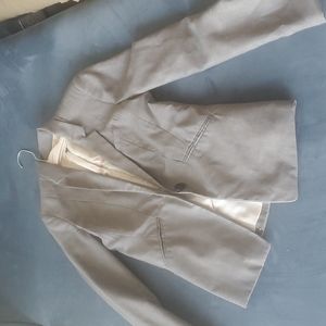 Gray blazer
